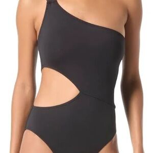 Michael Kors Black Swim with Logo Detail